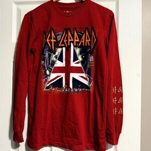 Unisex Def Leppard Band Top